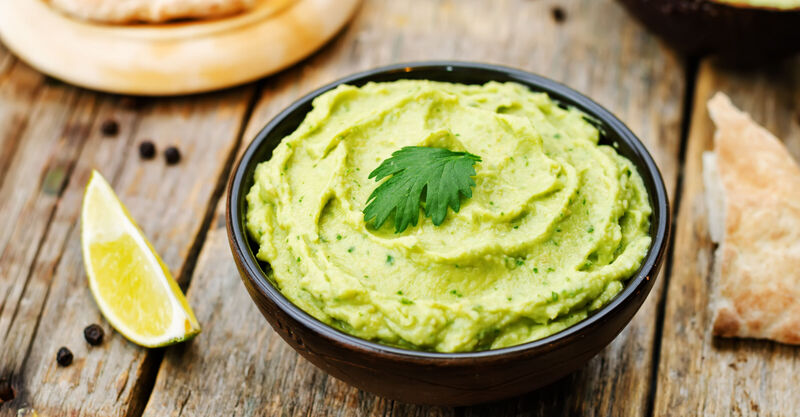 Herbed Chickpea and Avocado Hummus