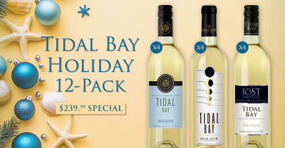 Tidal Bay Wine Holiday 12-Pack Case