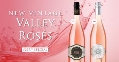 New Vintage Valley Rosés Wine 12-Pack