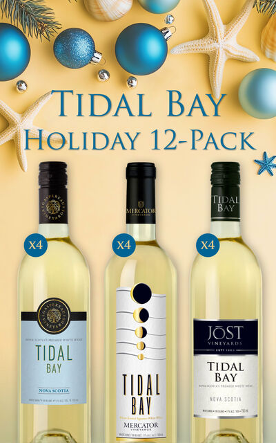 Tidal Bay Wine Holiday 12-Pack Case