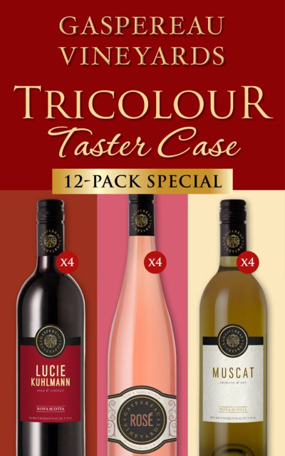 Gaspereau Vineyards Tricolour Taster Case 12-Pack